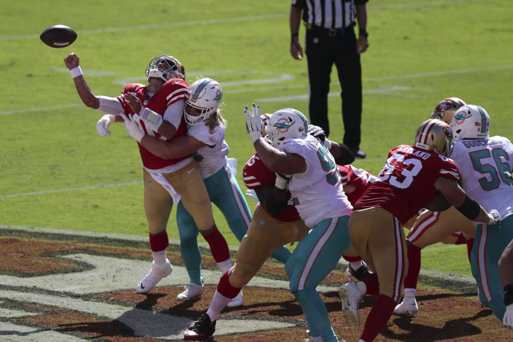 Andrew Van Ginkel Dolphins vs. 49ers
